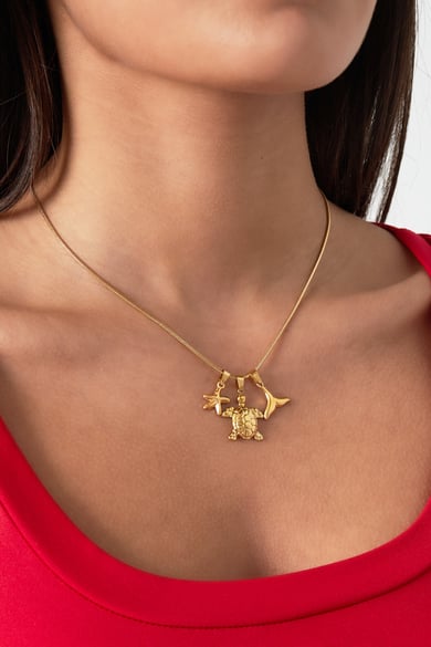 collana oasi estiva - colore oro h5 Immagine2